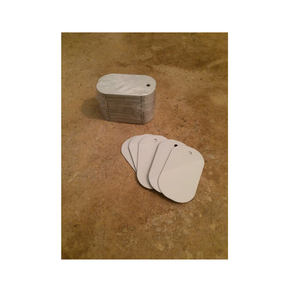 DaLiJia 2025 глянцевые белые алюминиевые заготовки для собак в традиционном стиле для сублимации красителей - Product Image 6