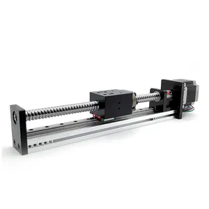 Hot sale high precision 40mm width 50-4000mm screw linear guide module for CNC DIY XYZ robotic arm