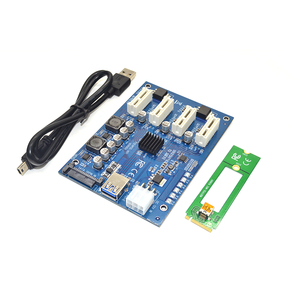 PCI-E 1 um 4 PCI Express 1X Slots Riser Card - Product Image 6