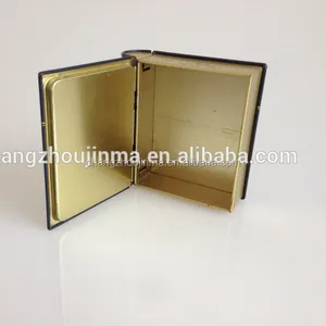 휴대용 책 모양 초 상자/튼튼한 초 상자