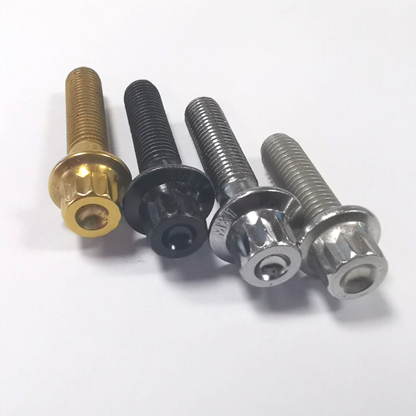 M7 * 32 M7 * 24 углеродистая сталь нержавеющая сталь Авто колесо разделения обод в сборе 12 заостренных винтов с фланцевой болт