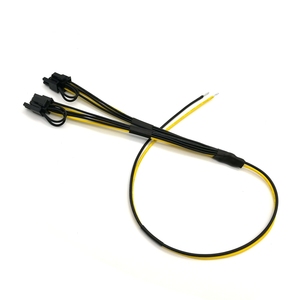 Di estrazione mineraria Cavo 6 + 2pin Y splitter cavo PER 6.3 Terminale pin - Product Image 1