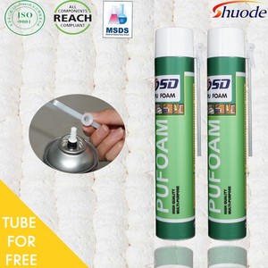 Comodidad de alta <span class=keywords><strong>densidad</strong></span> 750 ml pu aerosol de espuma de <span class=keywords><strong>poliuretano</strong></span> spray adhesivo de construcción - Product Image 2