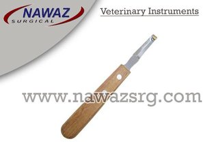 มีดกีบทำจากสเตนเลสคุณภาพสูงมีกีบม้าสองด้านเครื่องมือสัตวแพทย์ - Product Image 2