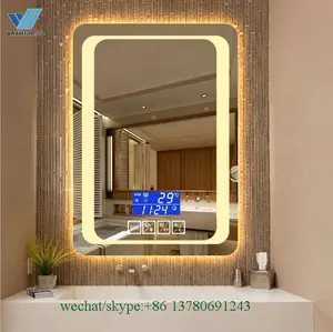 2019新款DesignTouch控制浴室智能LED镜子，带电视