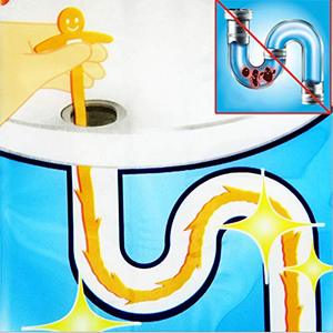 Attrezzo da cucina strumento di pulizia <span class=keywords><strong>per</strong></span> <span class=keywords><strong>la</strong></span> rimozione dello scarico dei capelli del serpente di scarico da 19.6 pollici/detergente <span class=keywords><strong>per</strong></span> lavello di sblocco - Product Image 6