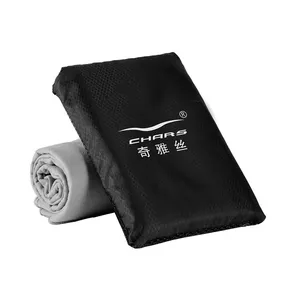 Wholesale 80 polyester 20 polyamide microfiber towel sports custom fitness gym microfibre towel