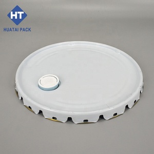 Di alta qualità 20L in banda stagnata copertura anello di bloccaggio coperchio in acciaio tamburo fiore coperchio secchio gruppo - Product Image 3