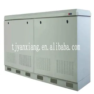 Galvanized battery rack waterproof cabinet electrical solar energy storage enclosure with fans SK-400B