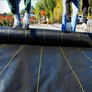 Tapis de contrôle des <span class=keywords><strong>mauvaises</strong></span> <span class=keywords><strong>herbes</strong></span>, couverture de sol verte, <span class=keywords><strong>film</strong></span> de paillis en plastique - Product Image 5