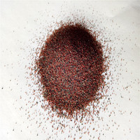 Sable de grenat Prix SA2.5 ou SA3.0 Sable de grenat pour sablage de surface Sable de grenat 80 mesh pour jet d'eau
