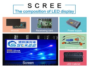 256x128mm pannello Led Rgb ad alta luminosità Nationstar P4 modulo Led esterno impermeabile IP65 esterno Full Color modulo Display a Led - Product Image 2