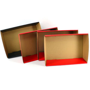 ทิ้งคราฟท์กระดาษแข็งปลาและชิปถาดที่กำหนดเองพิมพ์สุนัขร้อนไก่ทอดอาหารอย่างรวดเร็วถาดกระดาษ - Product Image 5