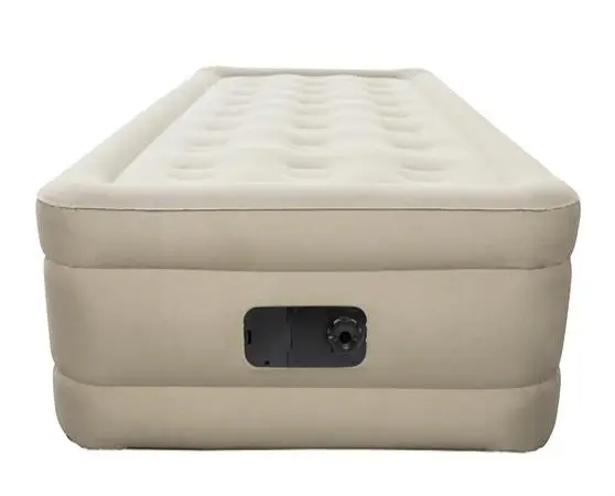 Bestway 69009 Inflatable Mattress Flocked Coil Beam Air Bed Twin Size 1.91m*97cm*43cm Bedroom Furniture Home Furniture
