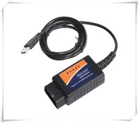 Interfaz ELM327 USB OBD2 Más Vendida, Escáner Automotriz ELM 327 V1.5, Software OBD II OBD2, ELM327 USB