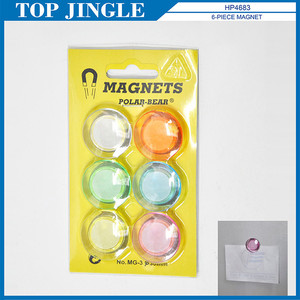 Small white round shape kitchen magnet <b>towel</b> <b>hook</b> - Product Image 5