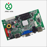 Contrôleur d'écran LCD LVDS industriel 2, prise en charge HD MI USB VGA AV, 2 panneaux à la même résolution, télécommande IR