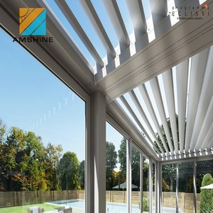 Réglable lames poudre <span class=keywords><strong>enduit</strong></span> pergola extérieure - Product Image 6