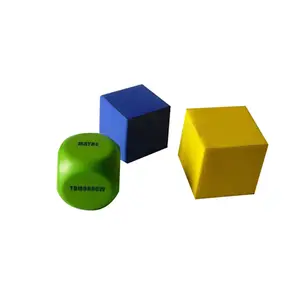 stress pu dice, pu cube blocks anti stress ball