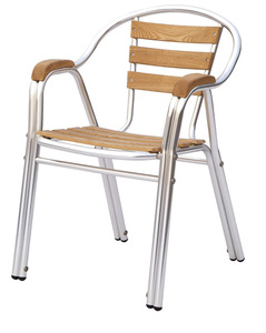 <span class=keywords><strong>Chaise</strong></span> <span class=keywords><strong>de</strong></span> jardin en plastique bois minimaliste d'extérieur Simple Empilable Légère Balcon Hôtel <span class=keywords><strong>Restaurant</strong></span> <span class=keywords><strong>Terrasse</strong></span> Meubles - Product Image 5