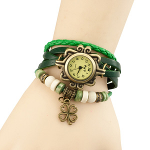 China wholesale Geneva women/Man leather watch - Product Image 6
