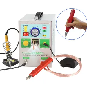 Battery Spot Welder Sunkko 709AD+ Portable Spot Welding Machine 71A Welding Pen and Soldering Iron for 18650 22650 14350