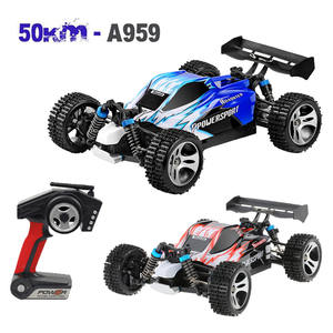 Coche de Carreras Todoterreno de Alta Calidad Wltoys <span class=keywords><strong>A959</strong></span> Mejorado con Motor de Escobillas 540, Juguete SUV Acrobático de Alta Velocidad 50 km/h, Escala 1:18, 4WD, 2.4G, Coche <span class=keywords><strong>RC</strong></span> - Product Image 5