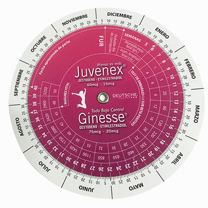 Tableau <span class=keywords><strong>de</strong></span> roues personnalisé pour bébés, règle médicale, calculatrice pour la grossesse, offre spéciale - Product Image 4