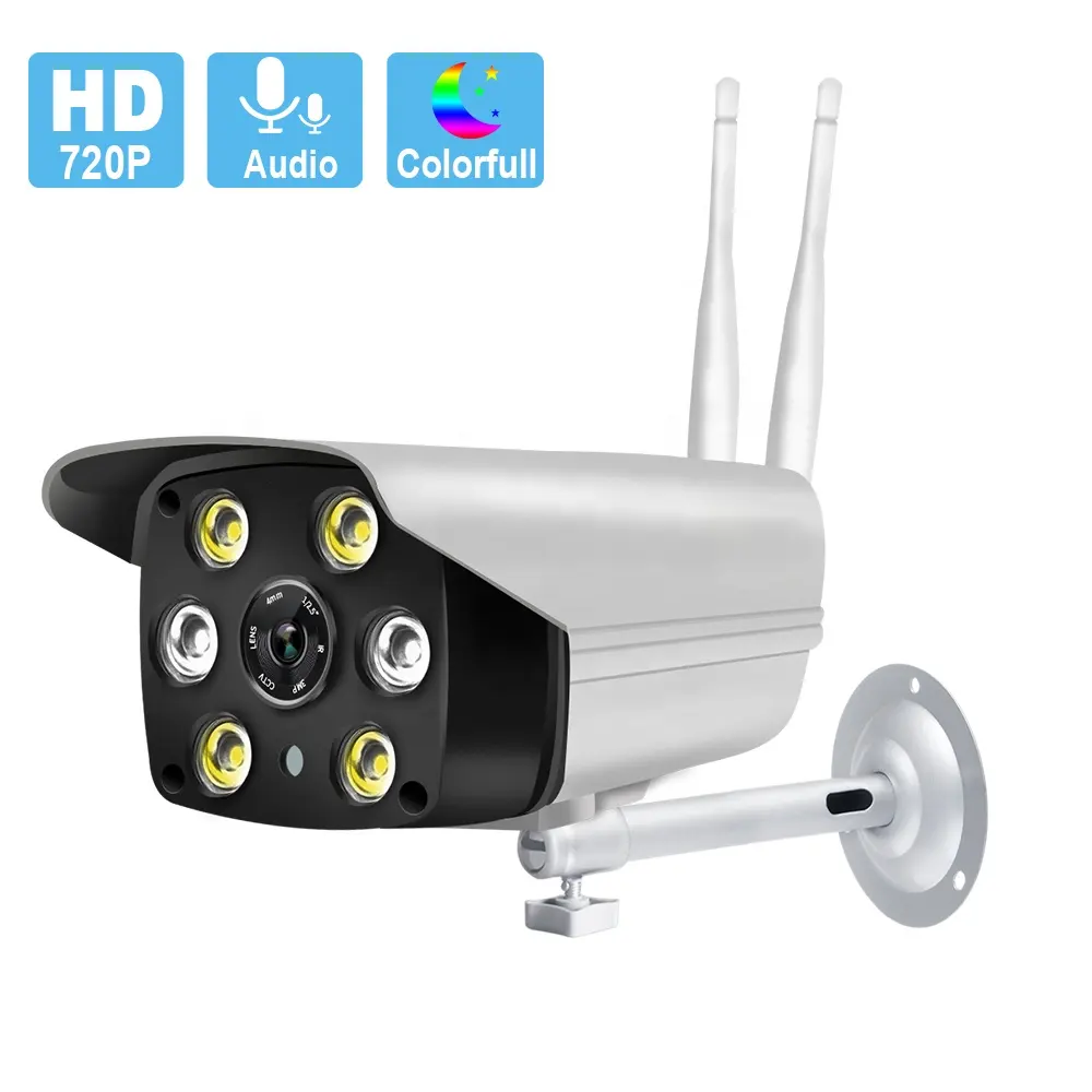 Hot Selling V380-WIFI 720P Bullet Camera Surveillance Cameras Phone Remote Monitoring Outdoor Camera with Cloud Storage