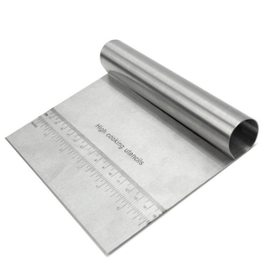 EMOER Spatola Raschiante e Lisciante per Impasto e Torte in Acciaio Inossidabile Eco-Friendly - Product Image 5