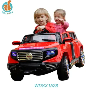WDSX1528 2018 החדש נטענת סוללה מופעל צעצוע מכונית, עם 4 דלתות פתוח לרכב על צעצוע רכב