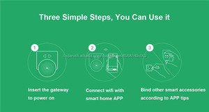 Xiaomi puerta de enlace Inteligente Web Wifi de Radio y Ringbell Gateway Inteligente Domótica Automática para <span class=keywords><strong>Mi</strong></span> <span class=keywords><strong>Casa</strong></span> Habitación - Product Image 5