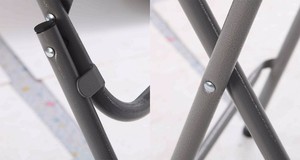 80cm Wholesale Outdoor Round Plastic <strong>Foldable</strong> Cocktail Coffee bar <strong>Table</strong> <strong>with</strong> High <strong>Legs</strong> for Party Wedding - Product Image 5