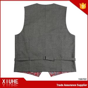 Chalecos de moda en forma de U con cuello en U para hombres - Product Image 2