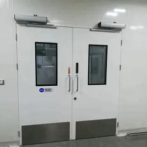 Oscilación automática abridor de puerta con 55w motor de vidrio o puerta de madera/operador Fácil instalación de ajuste (SW200)