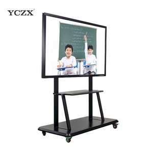 Computadora todo en uno YCZX 75 ''<span class=keywords><strong>pizarra</strong></span> <span class=keywords><strong>digital</strong></span> interactiva inteligente con pantalla LCD 4K hecha de vidrio templado - Product Image 2