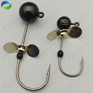 <strong>New</strong> Tungsten Propeller <strong>Jig</strong> Head Fishing <strong>Jig</strong> and Sinker - Product Image 4