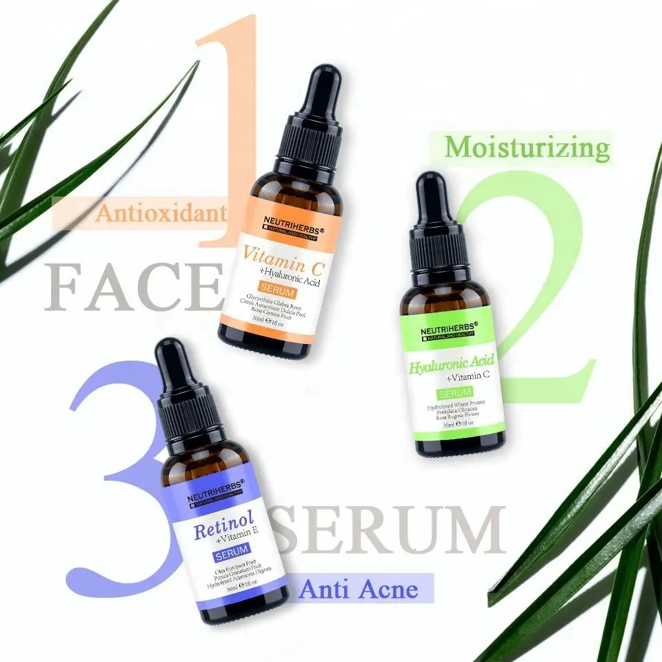 Highly Recommend Anti-wrinkle Serum For Mesotherapy Improve Blood Circulation Vit C Face Serum Kit Face Serum Kit