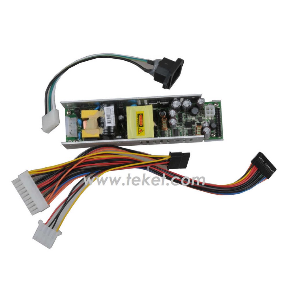 Компактный MINI-ITX модель блока питания: ATX_W03 ,60 Вт, 145 мм * 32, маленького размера, круглой формы с диаметром 32 мм, без вентилятора, небольшой размер