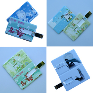 Bán buôn nhựa thẻ hình <span class=keywords><strong>USB</strong></span> flash drive 2GB 4GB 8GB 16GB Công suất da với HD in logo hộp đóng gói - Product Image 5