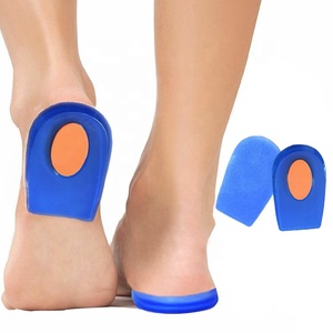 Cuscinetto in Gel per <span class=keywords><strong>Tallone</strong></span>, Soletta per Scarpe, Sollievo dal <span class=keywords><strong>Dolore</strong></span> ai Piedi, Plantari per Fascite Plantare, Speroni Calcaneari, <span class=keywords><strong>Dolore</strong></span> all'Arco Plantare HA00116 - Product Image 1