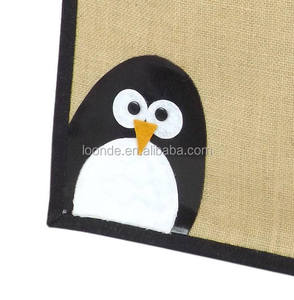 Jute <strong>Hessian</strong> Burlap Medium Animal Shopping <strong>Bag</strong> - Product Image 2