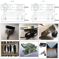 Célula de Carga Tipo Viga Keli SQB 500kg 1000kg 2000kg 3t 5t Sensor de Resistencia para Básculas de Plataforma