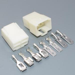 4 способа 6,3 мм разъем комплект контактных разъемов мужской и женский - Product Image 2
