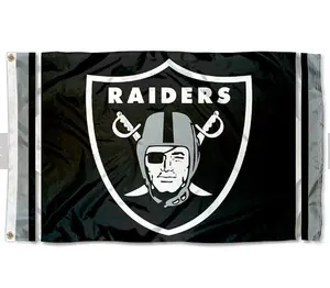 Hot Sales Flags Promotion Raiders Custom Flag Banner For Promotion