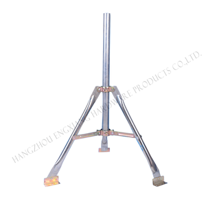 Trépied d'<span class=keywords><strong>antenne</strong></span> galvanisé de 2 pieds avec <span class=keywords><strong>mât</strong></span> pour <span class=keywords><strong>antenne</strong></span> satellite <span class=keywords><strong>TV</strong></span>, <span class=keywords><strong>antenne</strong></span> parabolique bande Ku - Product Image 2