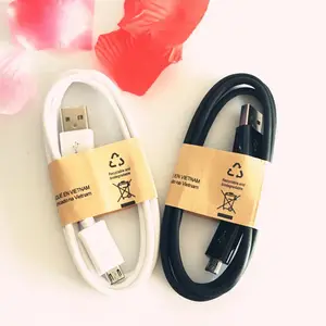 중국 supplier wholesale 싼 price mini USB cable OEM custom logo cable micro usb 자료 (msds) cable 대 한 안드로이드