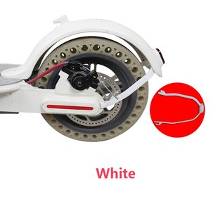 Nuova immagine Mijia <span class=keywords><strong>M365</strong></span> <span class=keywords><strong>PRO</strong></span> motorino elettrico parafango supporto ABS parafango con parafango posteriore staffa parafango accessorio per Kick Scooter - Product Image 3