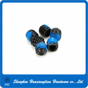 M1.4 M1.6 M1.8 M2 M2.5 M3 M4 M5 <strong>M6</strong> M8 M10 Hexagon/Socket/Allen Drive No Head <strong>Grub</strong> Set <strong>Screws</strong> With Nylok Patch - Product Image 3