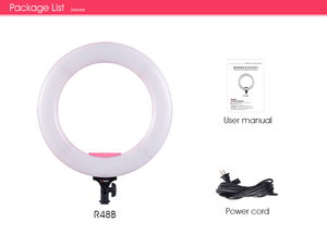 Tolifo Rechargeable Selfie Anneau Lumière Beauté Éclairage Maquillage Super Support <span class=keywords><strong>De</strong></span> <span class=keywords><strong>Lampe</strong></span> pour Caméscope Photographie - Product Image 6